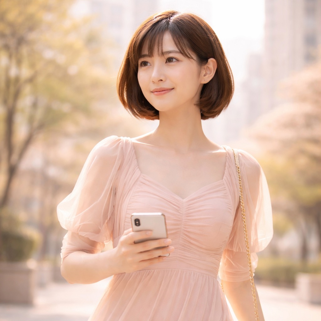 스마트폰 메시지를 차분히 확인하는 사람