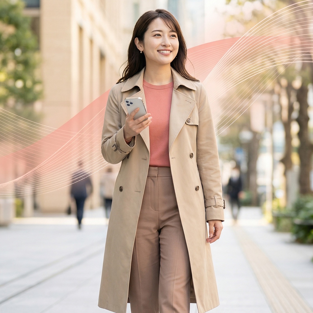 夜の部屋でメッセージ返信を考える男性